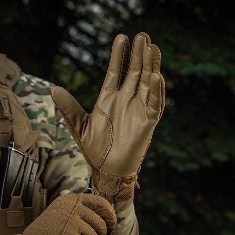 M-TAC Rękawice Scout Tactical Mk.2 Skórzane Coyote