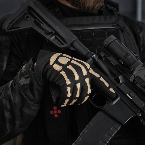 M-TAC Rękawice Skeleton Nomex® Black Coyote