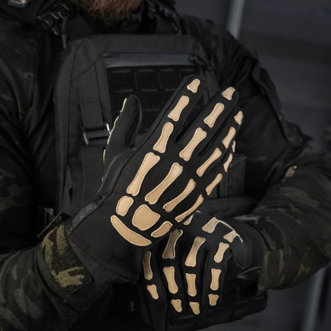 M-TAC Rękawice Skeleton Nomex® Black Coyote