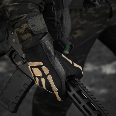 M-TAC Rękawice Skeleton Nomex® Black Coyote