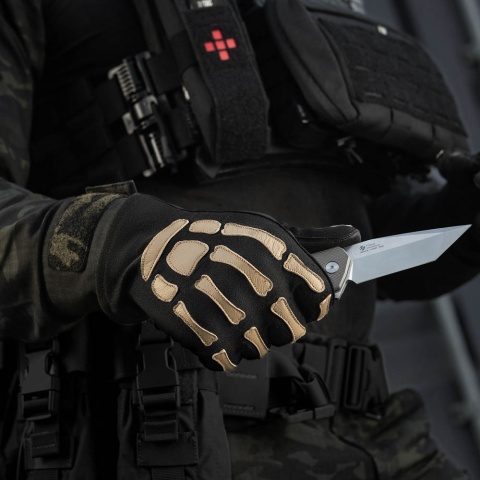 M-TAC Rękawice Skeleton Nomex® Black Coyote