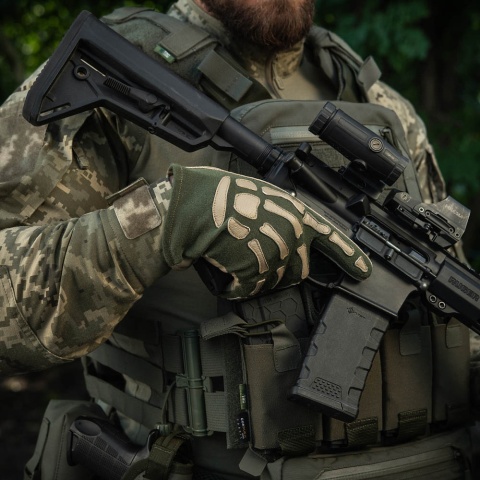 M-TAC Rękawice Skeleton Nomex® Olive Coyote