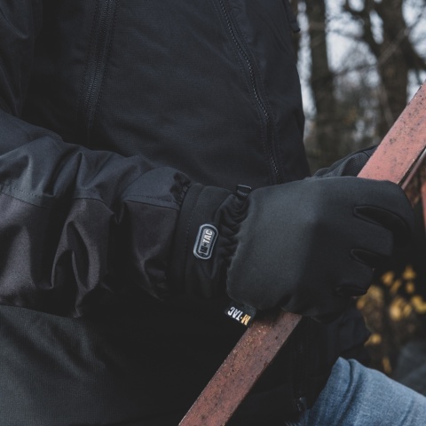 M-TAC Rękawice Softshell Thinsulate Black
