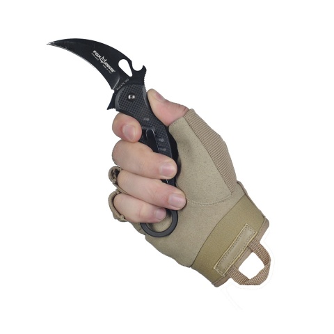 M-TAC Rękawice taktyczne bez palców Assault Tactical Mk.3 Khaki