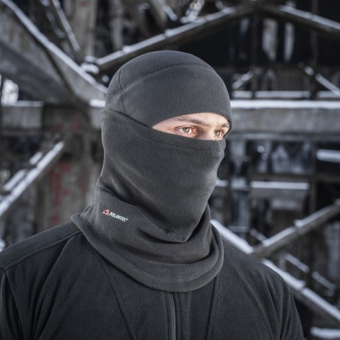 M-TAC Szalokominiarka Anatomiczna ze ściągaczem Polartec Black