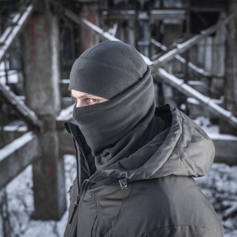 M-TAC Szalokominiarka Anatomiczna ze ściągaczem Polartec Black