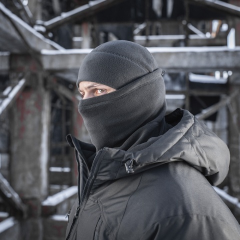 M-TAC Szalokominiarka Anatomiczna ze ściągaczem Polartec Black