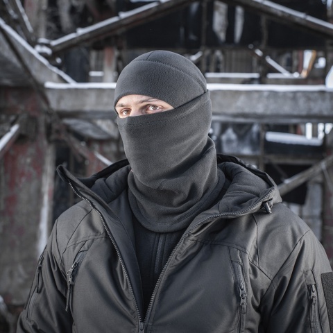 M-TAC Szalokominiarka Anatomiczna ze ściągaczem Polartec Black