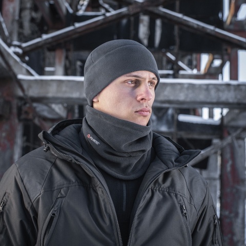 M-TAC Szalokominiarka Anatomiczna ze ściągaczem Polartec Black