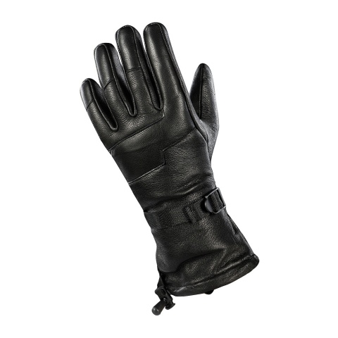 M-TAC Rękawice Zimowe Skórzane Black