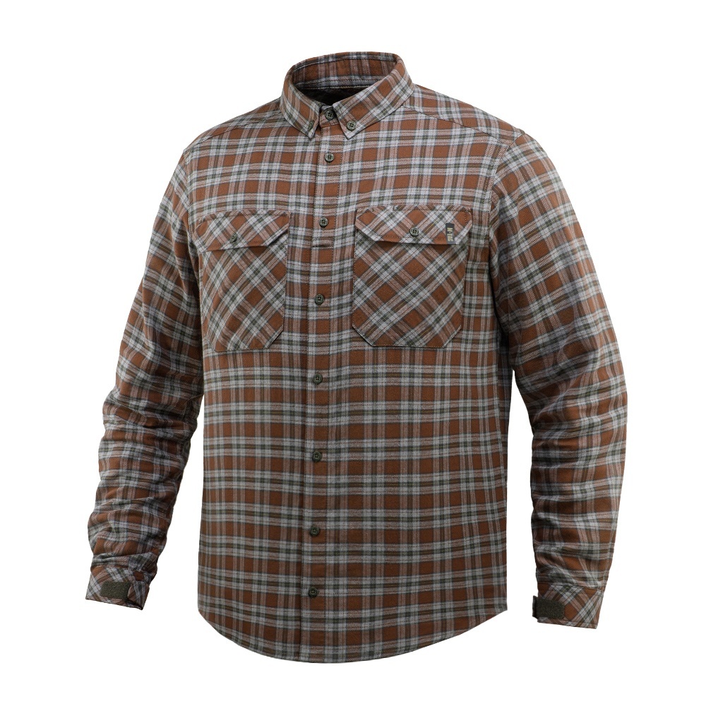M-TAC Koszula Lumberjack Cotton Brązowy/szary