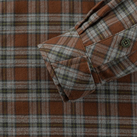M-TAC Koszula Lumberjack Cotton Brązowo/Szara