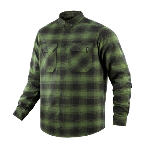 M-TAC Koszula Lumberjack Cotton ShirtOliwkowo/Czarna