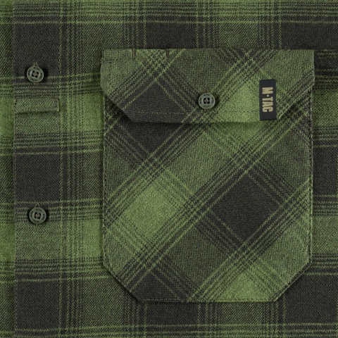 M-TAC Koszula Lumberjack Cotton ShirtOliwkowo/Czarna