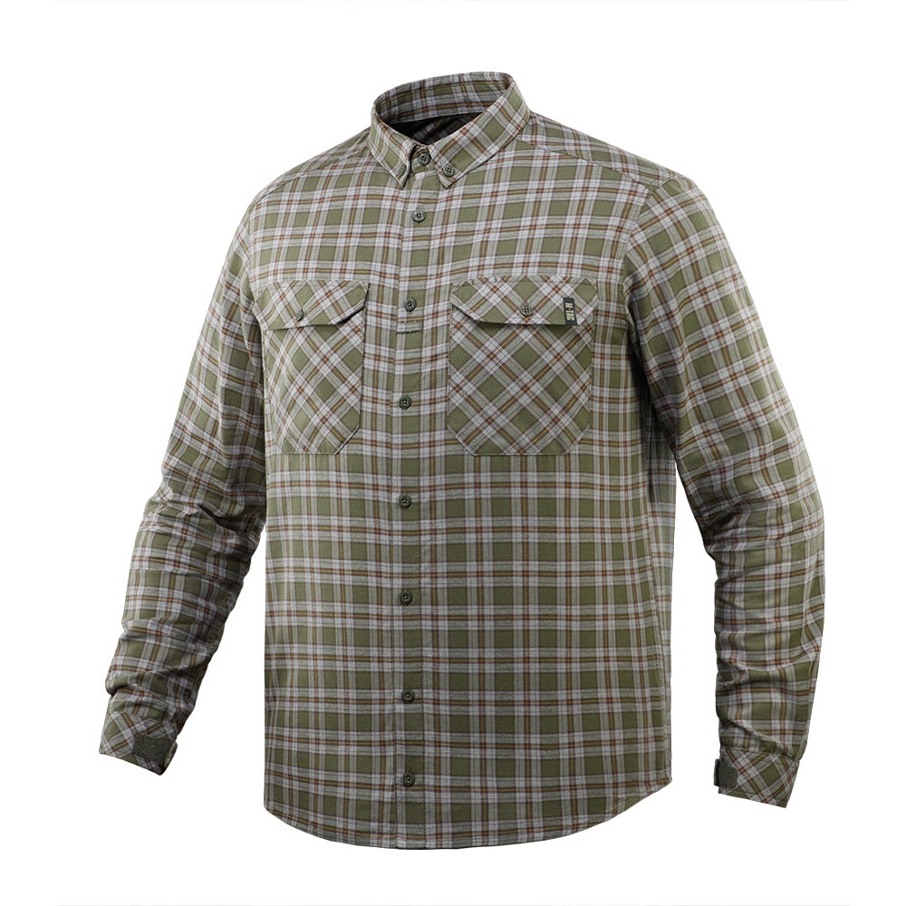 M-TAC Koszula Lumberjack Cotton Shirt Olive/Grey