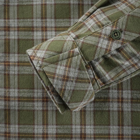 M-TAC Koszula Lumberjack Cotton Shirt Oliwkowo/Szara