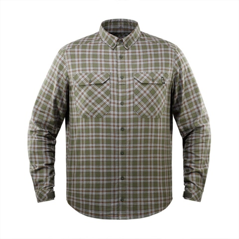 M-TAC Koszula Lumberjack Cotton Shirt Oliwkowo/Szara