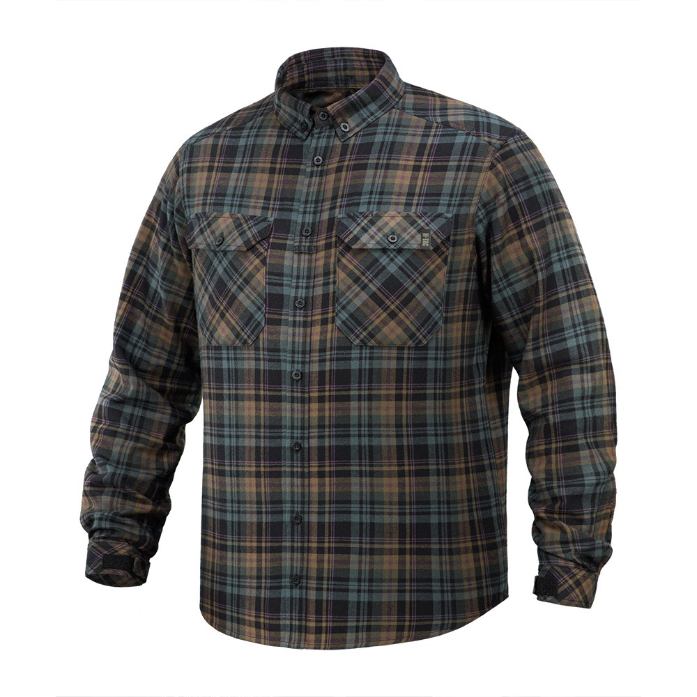 M-TAC Koszula Lumberjack Merino Cold Weather Blue/Yellow