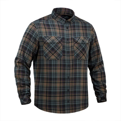 M-TAC Koszula Lumberjack Merino Cold Weather Niebiesko/Żółta