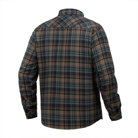 M-TAC Koszula Lumberjack Merino Cold Weather Niebiesko/Żółta