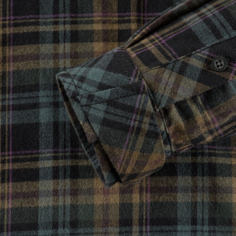 M-TAC Koszula Lumberjack Merino Cold Weather Niebiesko/Żółta