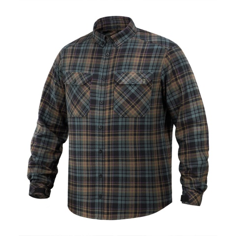 M-TAC Koszula Lumberjack Merino Cold Weather Niebiesko/Żółta