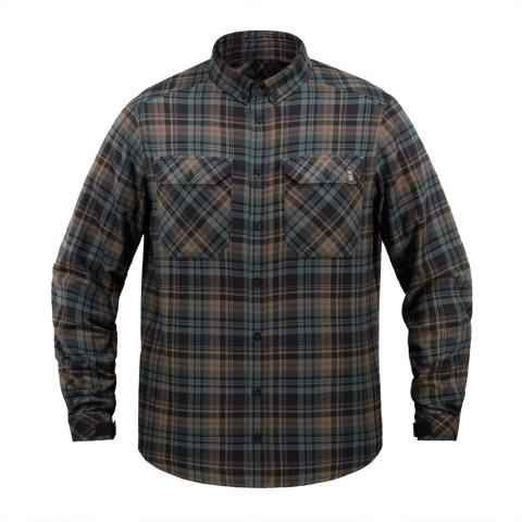 M-TAC Koszula Lumberjack Merino Cold Weather Niebiesko/Żółta