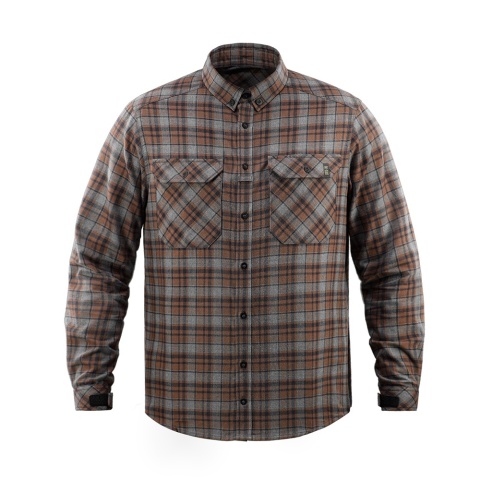 M-TAC Koszula Lumberjack Merino Cold Weather Szaro/Brązowa