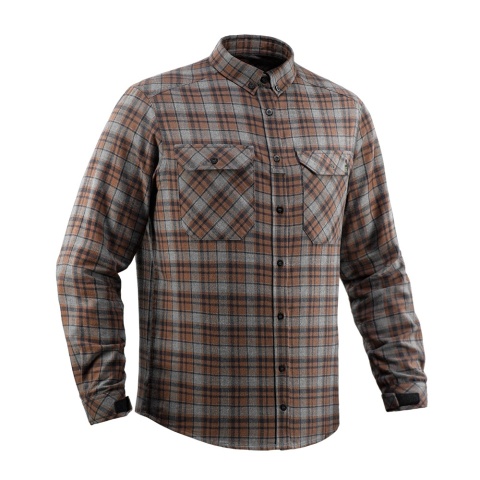 M-TAC Koszula Lumberjack Merino Cold Weather Szaro/Brązowa