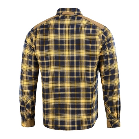 M-TAC Koszula Redneck Shirt Navy Niebiesko/Żółta