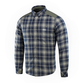 M-TAC Koszula Redneck Shirt Oliwkowo/Niebieska