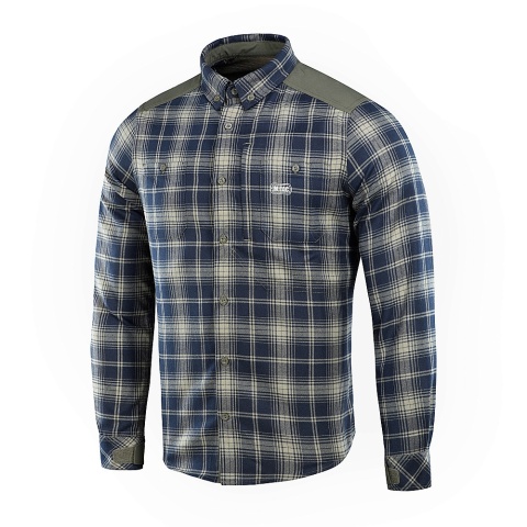 M-TAC Koszula Redneck Shirt Oliwkowo/Niebieska