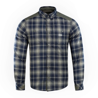 M-TAC Koszula Redneck Shirt Oliwkowo/Niebieska