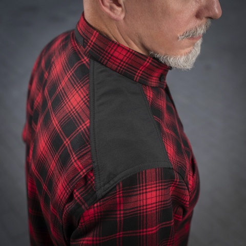 M-TAC Koszula Redneck Shirt Czerwono/Czarna Long