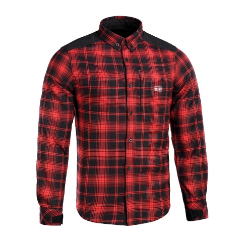M-TAC Koszula Redneck Shirt Czerwono/Czarna Long