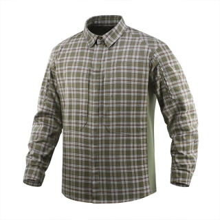 M-TAC Koszula Tactical Cotton Shirt Oliwkowo/Szara