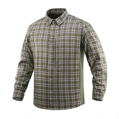 M-TAC Koszula Tactical Cotton Shirt Oliwkowo/Szara