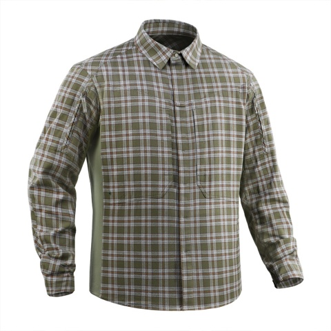 M-TAC Koszula Tactical Cotton Shirt Oliwkowo/Szara