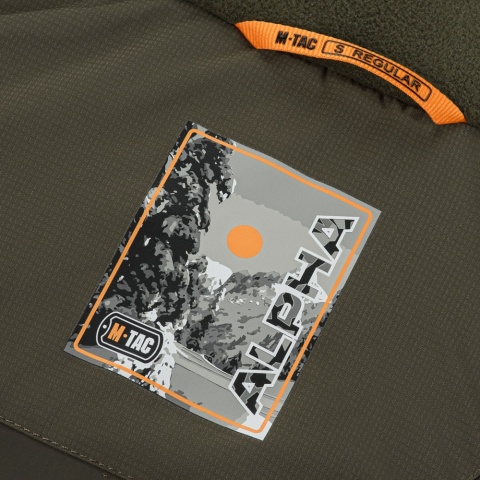 M-TAC Kurtka Zimowa Alpha Basic Primaloft Ciemno oliwkowa