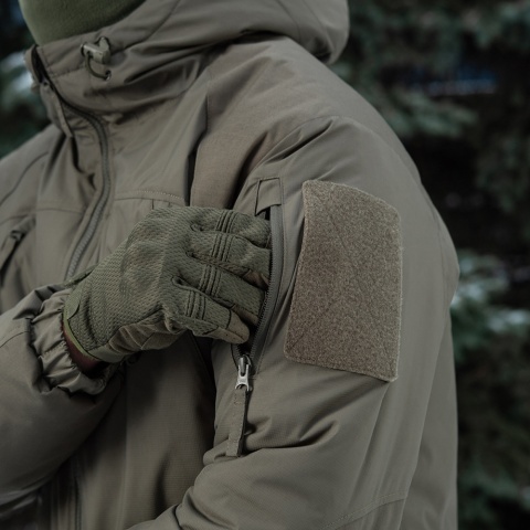 M-TAC Kurtka Zimowa Alpha Gen.III Pro PrimaLoft® Ciemno oliwkowa Long