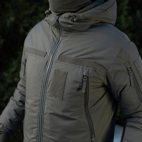 M-TAC Kurtka Zimowa Alpha Gen.IV Pro PrimaLoft® Ciemno oliwkowa Long