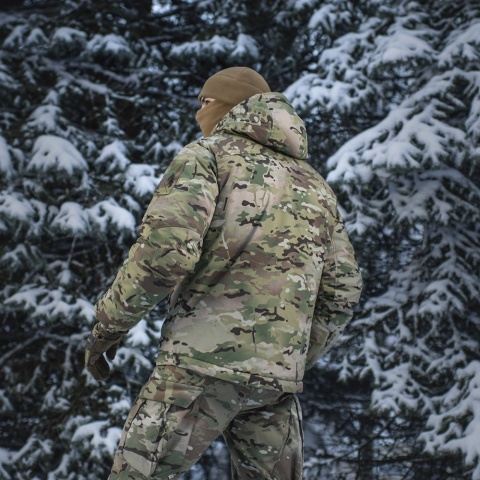 M-TAC Kurtka Zimowa Alpha Gen.IV Pro PrimaLoft® MultiCam® Long