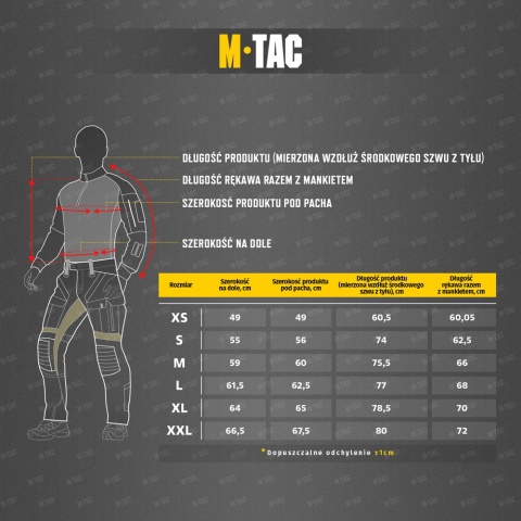 M-TAC Kurtka polarowa Windblock Division Gen.II Ciemno oliwkowa