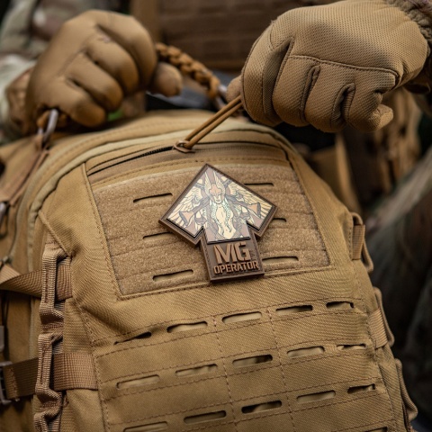 M-TAC Naszywka na rzep MG Operator PVC Drukowana Coyote