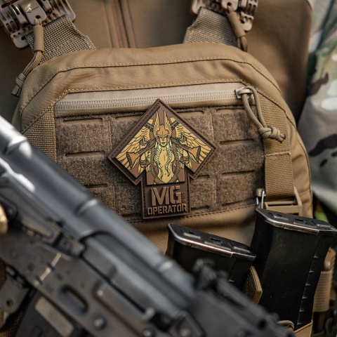 M-TAC Naszywka na rzep MG Operator PVC Drukowana Coyote