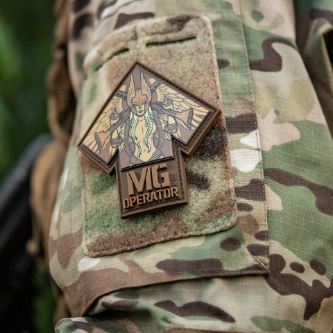 M-TAC Naszywka na rzep MG Operator PVC Drukowana Coyote