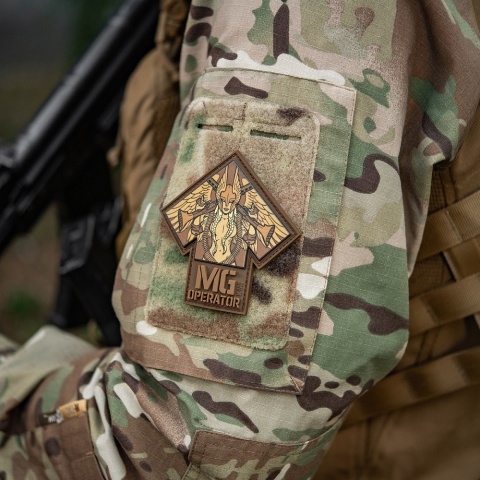 M-TAC Naszywka na rzep MG Operator PVC Drukowana Coyote