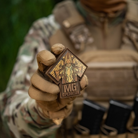 M-TAC Naszywka na rzep MG Operator PVC Drukowana Coyote