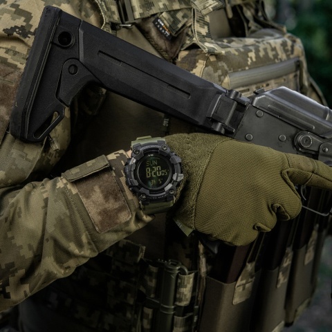 M-TAC Zegarek taktyczny 2037 wytrzymały zegarek survivalowy