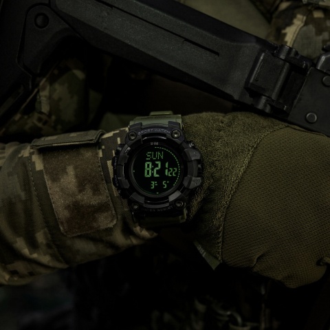 M-TAC Zegarek taktyczny 2037 wytrzymały zegarek survivalowy